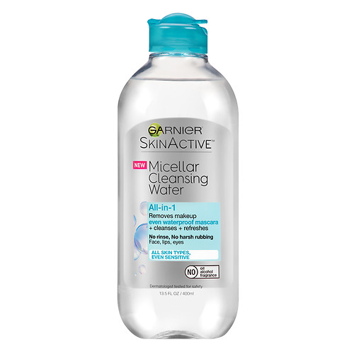 Dung Dịch Tẩy Trang Garnier SkinActive Micellar Cleansing Water All-in-1 Cleanser+Waterproof Makeup Remover