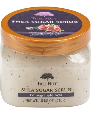 Tẩy tết bào chết toàn thân TREE HUT SHEA SUGAR SCRUB – POMEGRANATE ACAI